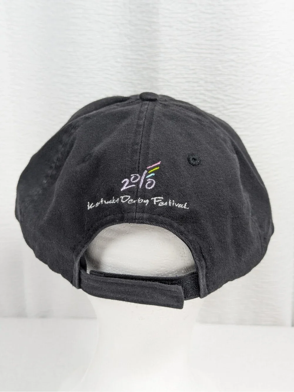 2010 - Kentucky Derby Festival - Adjustable Cap / Hat - Black
